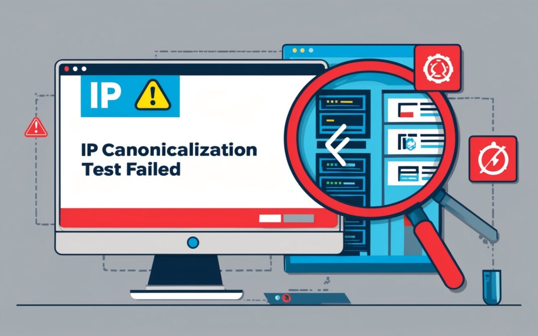 Discover How to Solve IP Canonicalization Test Failed Issues
